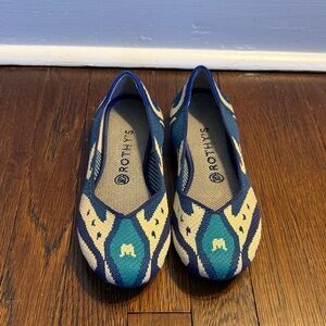 Rothy's The Flat Moroccan Blue size 9
